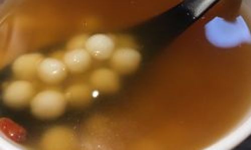 How to Craft the Perfect Iced Brown Sugar Fermented Glutinous Rice Dumplings:A Step-by-Step Guide