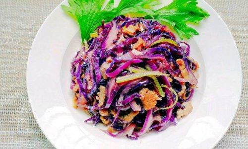 Stir-Fried Purple Cabbage:A Culinary Journey Through Color,Texture,and Tradition