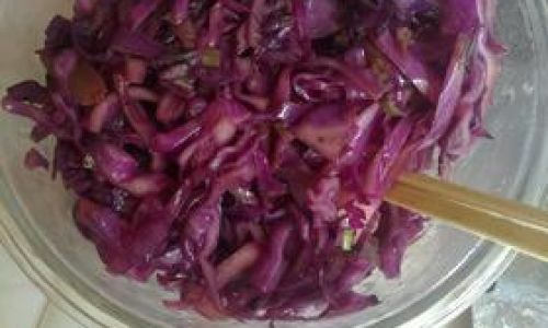 Stir-Fried Purple Cabbage:A Culinary Journey Through Color,Texture,and Tradition