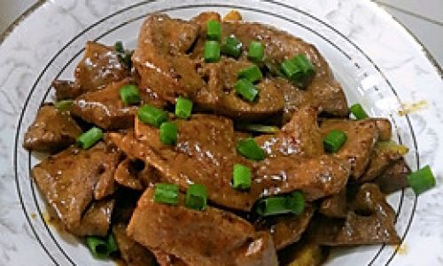 Stir-Fried Pork Liver:A Feast for the Eyes and Palate