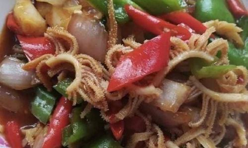 Stir-Fried Beef Omasum:A Symphony of Texture and Flavor in Chinese Cuisine