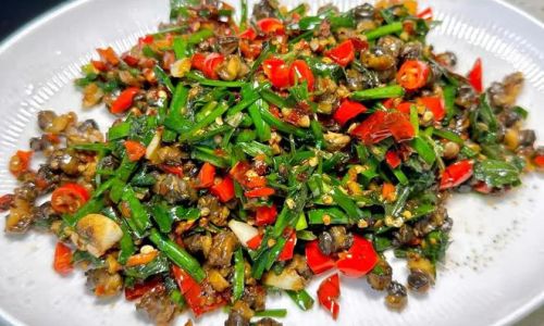 Stir-Fried Snail Meat:A Culinary Masterpiece of Umami and Spice