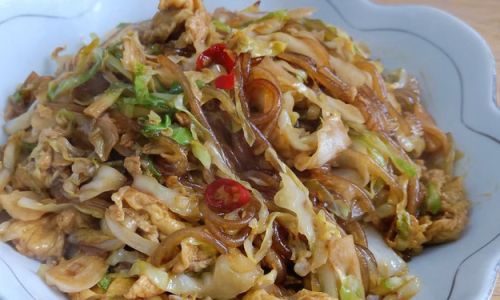 Mastering the Art of Cabbage Stir-Fry with Vermicelli:A Delicious and Simple Recipe Guide