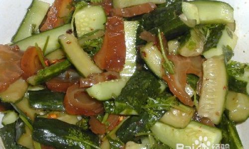 A Culinary Symphony:Crafting the Perfect Cucumber and Pig Heart Salad