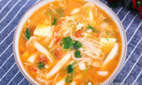 How to Make a Delicious Seafood Mushroom and Tofu Soup