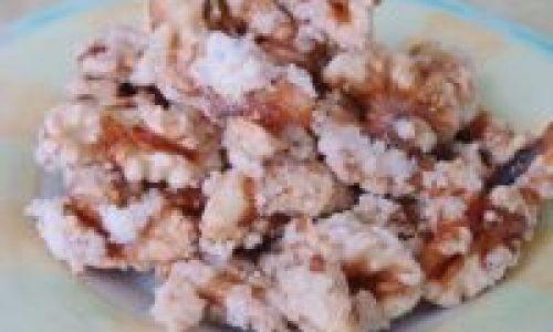 How to Make Candied Walnut Kernels with Frosting