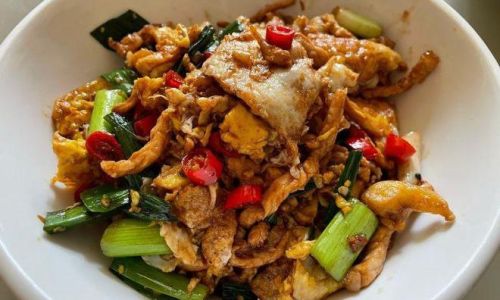 How to Make Steamed Pork Belly with Dried Green Beans