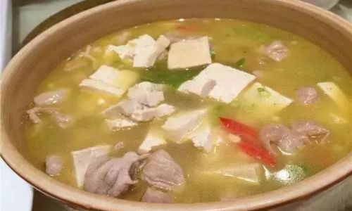 How to Make a Delicious Pork Intestine and Tofu Soup