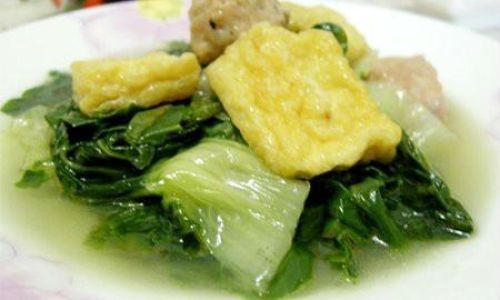 How to Make Hearty Stewed Vegetables with Oil Tofu