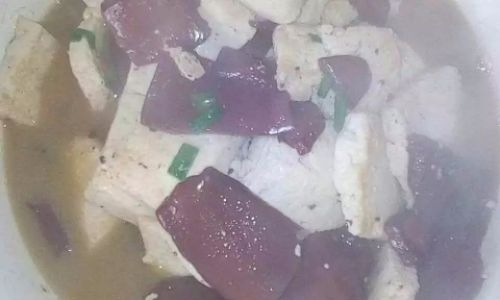How to Make Tofu and Pig Blood Dish:A Culinary Guide