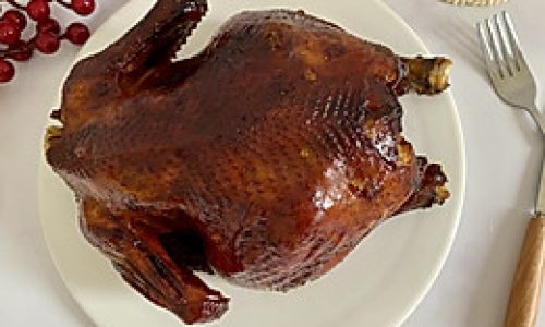 How to Make Crispy Honey-Glazed Roast Chicken