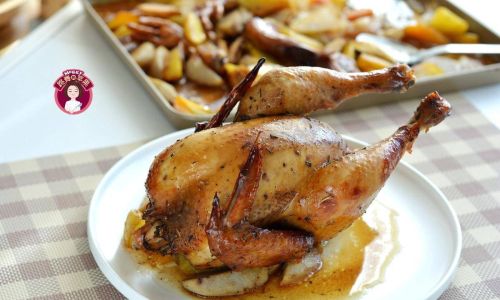 How to Make Crispy Honey-Glazed Roast Chicken