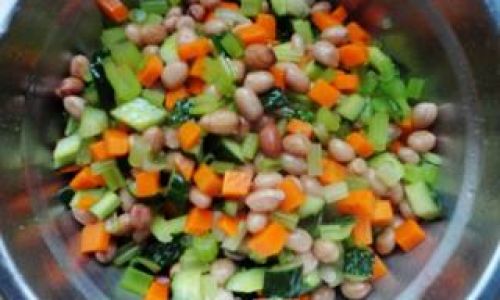 How to Make Stir-Fried Three-Ingredient Dice Ban Sanding)