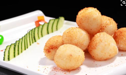 How to Make Deep-Fried Glutinous Rice Balls:A Step-by-Step Guide