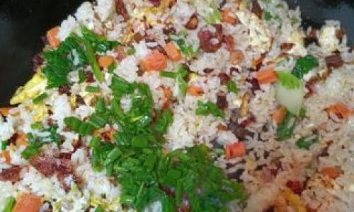 How to Make Delicious Preserved Meat Fried Rice