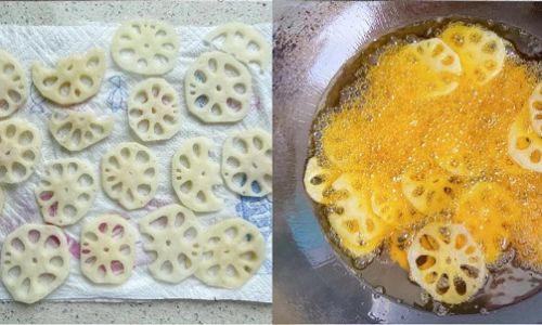 Mastering the Art of Crispy Fried Lotus Root Slices