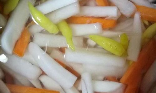 Mastering the Art of Pickling Daikon Radish Strips