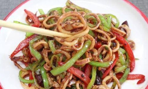 How to Cook Tender and Delicious Stir-Fried Squid Shreds