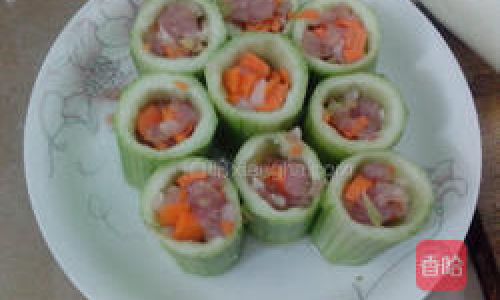 How to Make Steamed Loofah with Meat Filling:A Culinary Delight